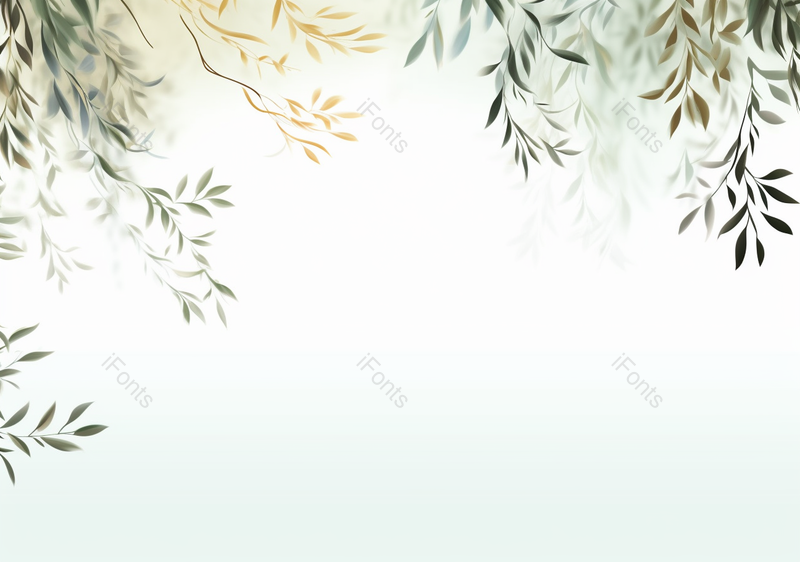 柳树PPT背景壁纸,插画/手绘图,插画/手绘图库,插画/手绘图下载,插画/手绘